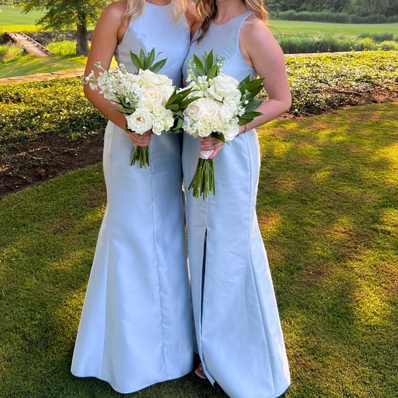 Bella Bridesmaids Dresses & Skirts - Bella Bridesmaid Dress BB121 in color “Mist” size 2